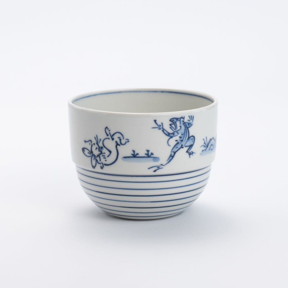 永峰窯 重なるカップ 鳥獣戯画 |京焼・清水焼 通販コトポッター – KOTOPOTTER