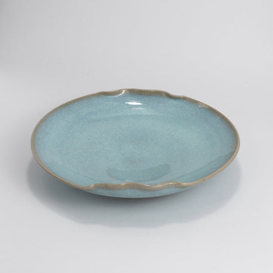 Side plate - Moon White "月白" glaze