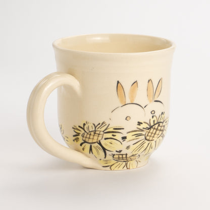 Mug -Friendly rabbits D