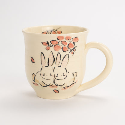 Mug -Friendly rabbits F