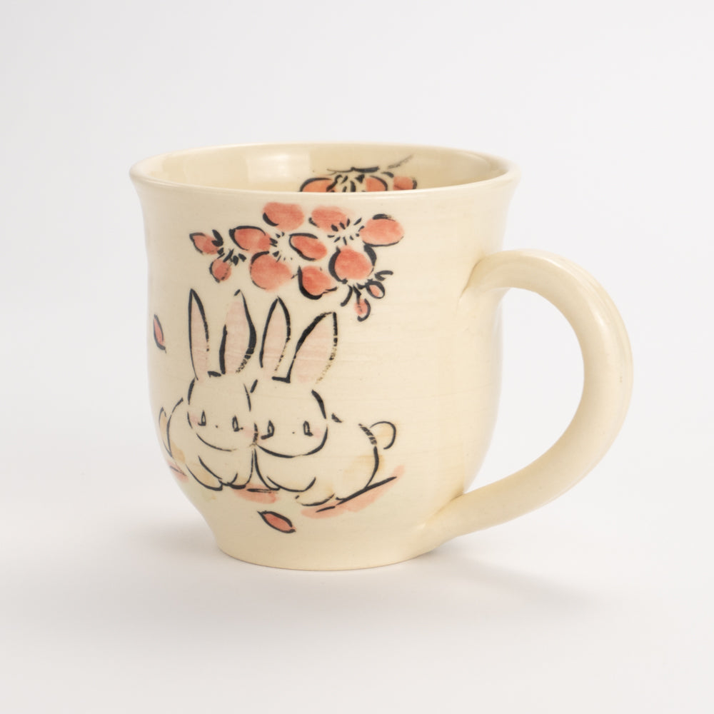 Mug -Friendly rabbits F