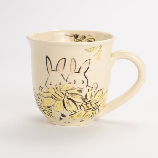 Mug -Friendly rabbits H