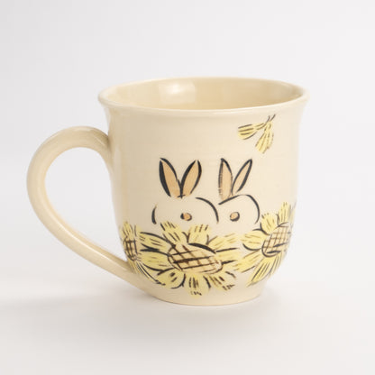 Mug -Friendly rabbits H