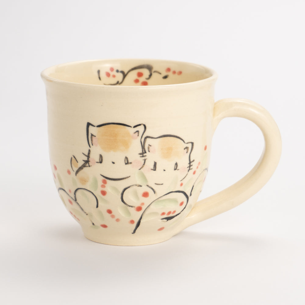 Mug -Friendly Cats J