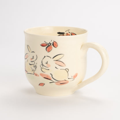 Mug -Friendly rabbits K