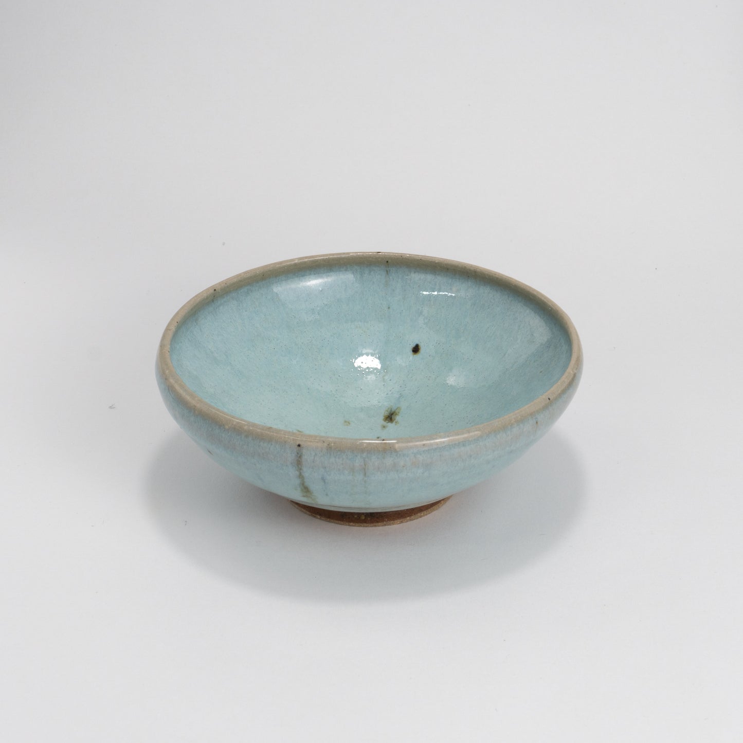 Small bowl - Moon-white "月白" glaze 