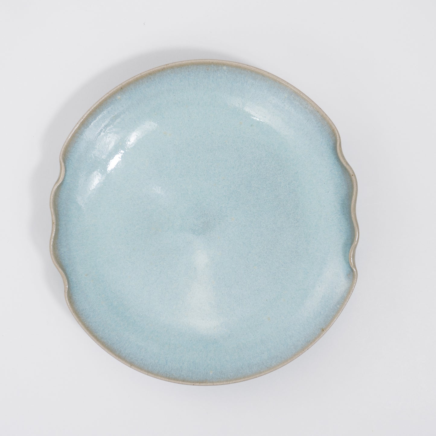 Side plate - Moon White "月白" glaze