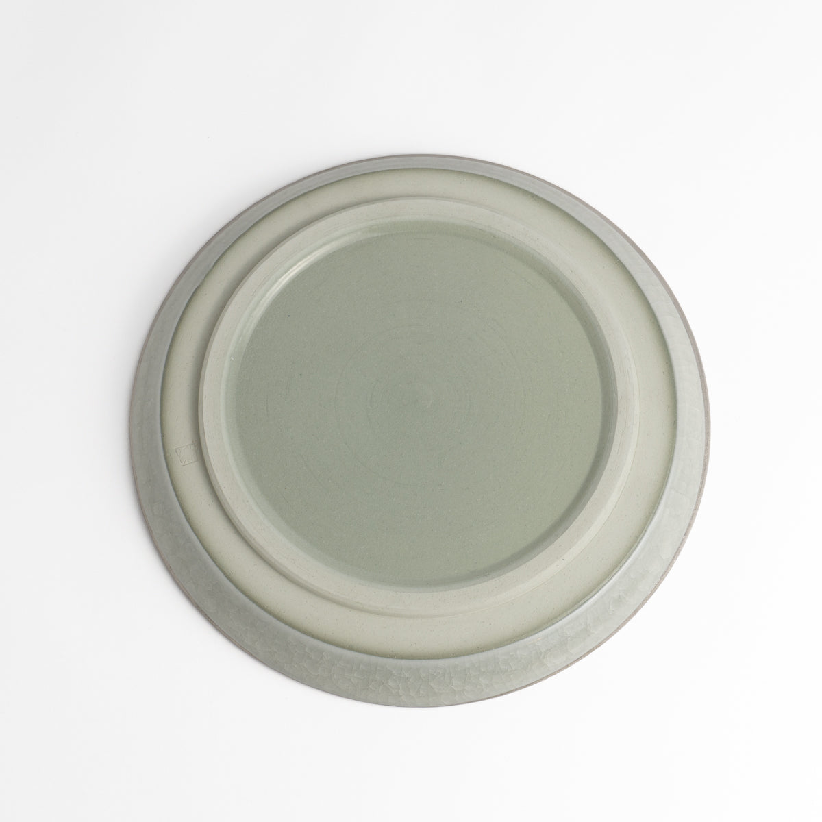 Side Plate-  Tortoiseshell Crackle Grey by Tohsen-kiln