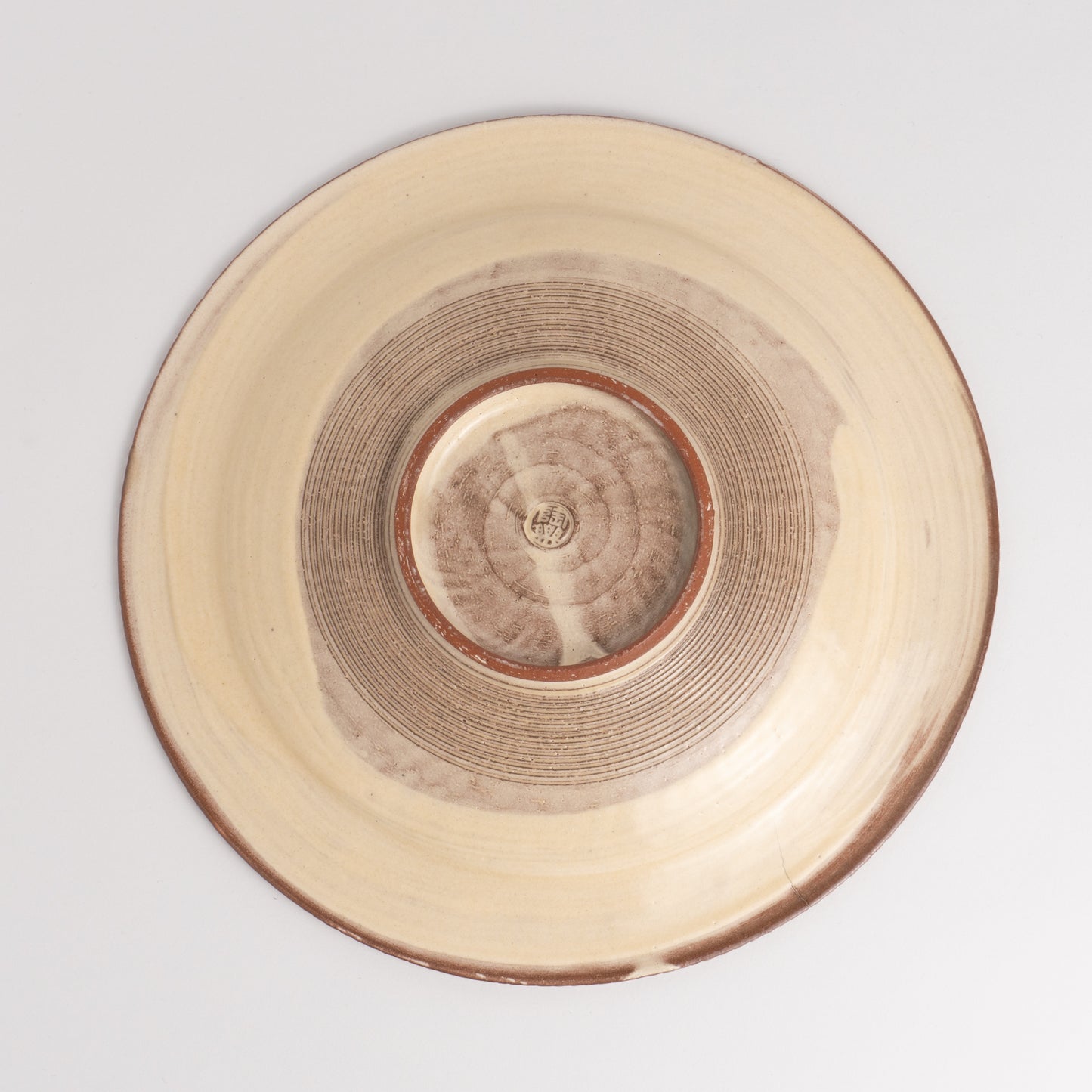 Rimmed Plate Shisaikamon"紫彩華紋"   A