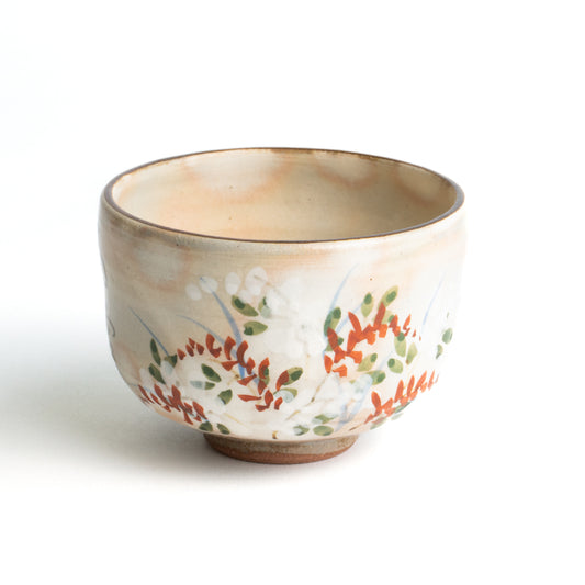 Small tea bowl Waka "和歌" Hagi"萩" by Shunzan-Kiln