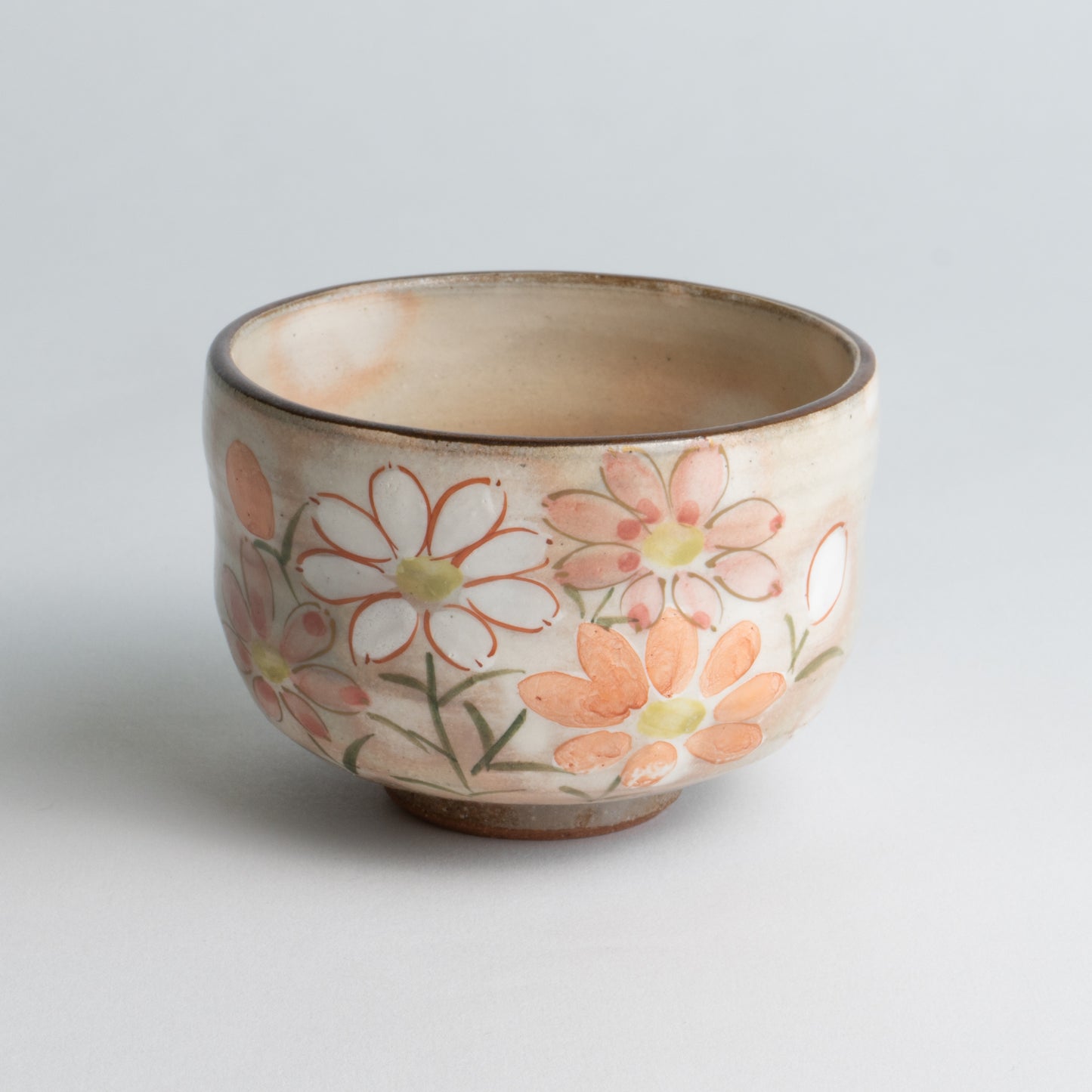 Small teabowl Waka "和歌"  Cosmos