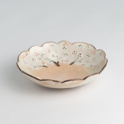 Flower edged bowl  -  Cherry Blossom