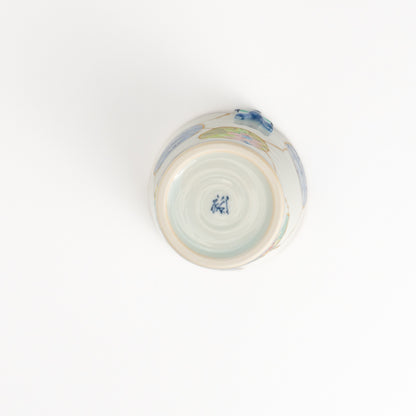 Tumbler -Kochi Ikkanjin"交趾一閑人" Kintsugi"金継" imitation, blue  by Shuhodo