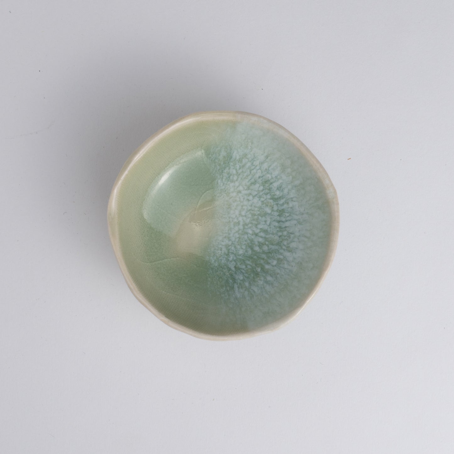 Small bowl with ash glaze