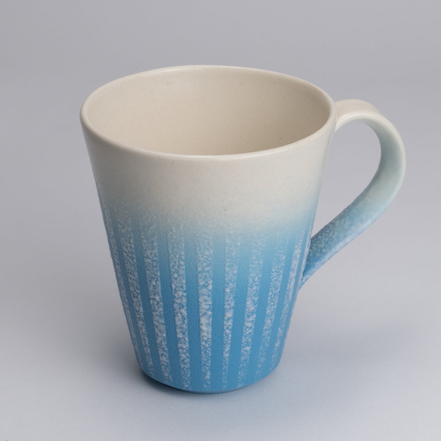 Mug -Glazed Mud Color  Sky Blue