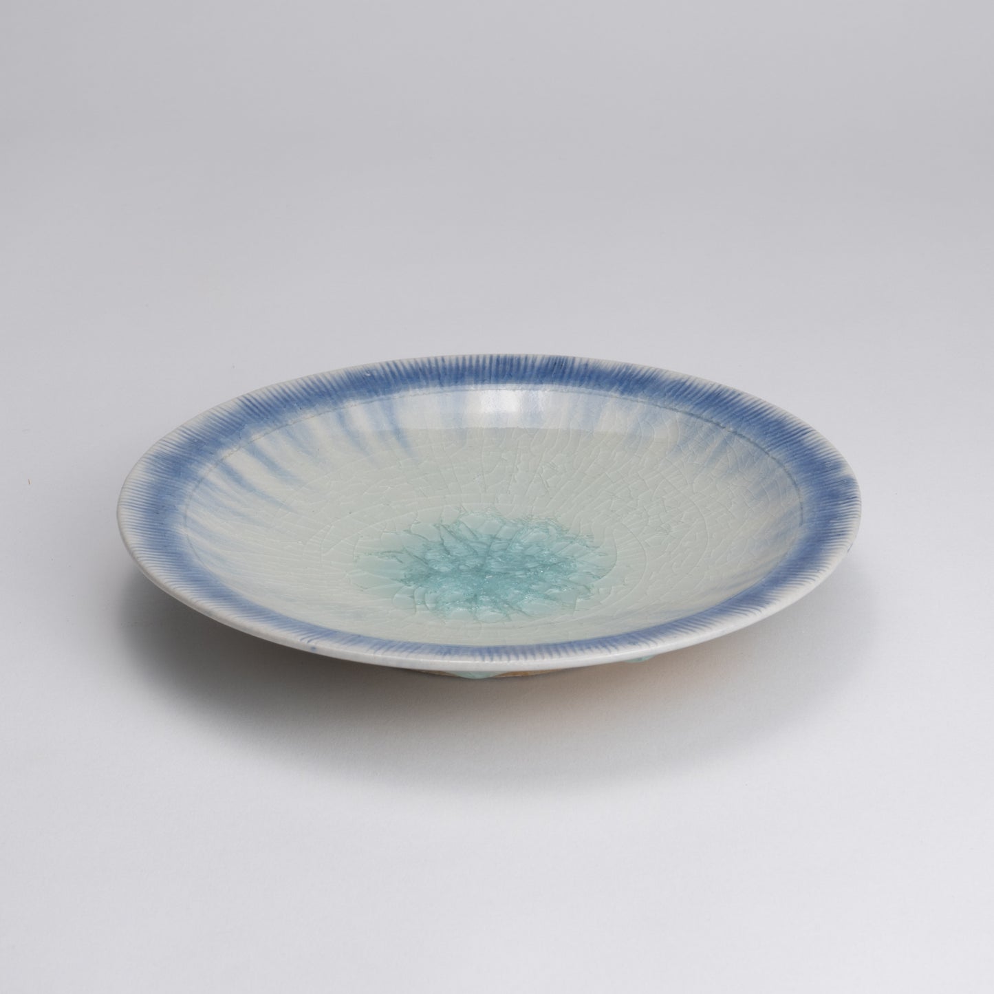 Side plate -Ash glaze A