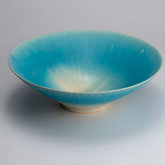 Bowl L- Blue Glaze