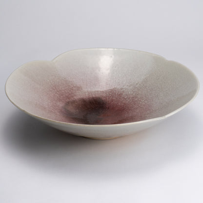 Large bowl, ash glaze