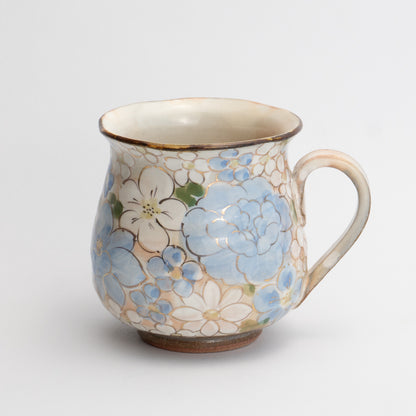 Mug -Flower Festival Blue