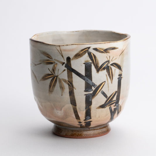 Tumbler - Rust Painting Chinese Poetry - Bamboo