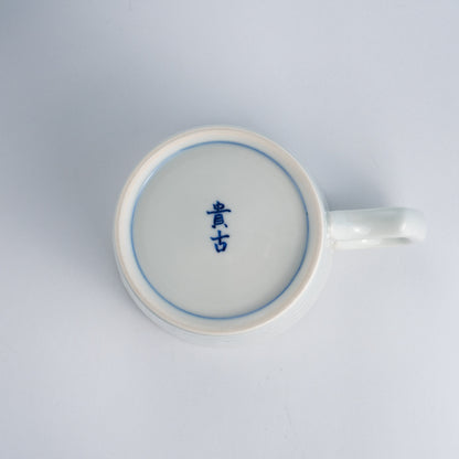 Mug -Shippou "七宝"  pure white