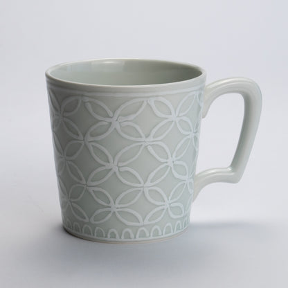 Mug -Shippou "七宝"  pure white