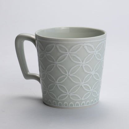 Mug -Shippou "七宝"  pure white