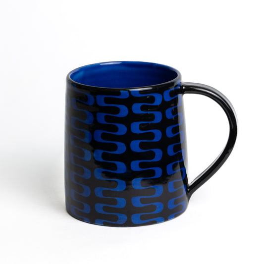 Mug -AMI Cobalt blue by Takunobu Sawada