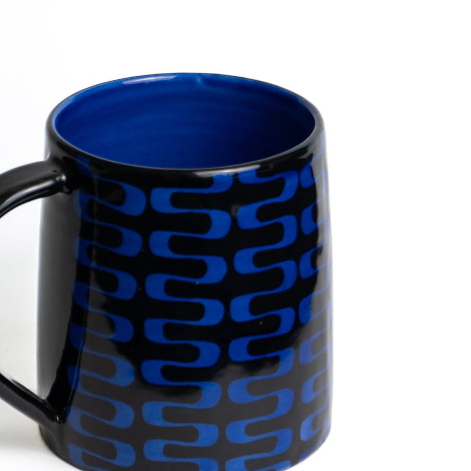 Mug -AMI Cobalt blue by Takunobu Sawada