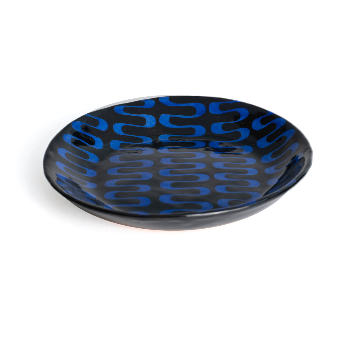 Small Plate -AMI Cobalt blue by Takunobu Sawada