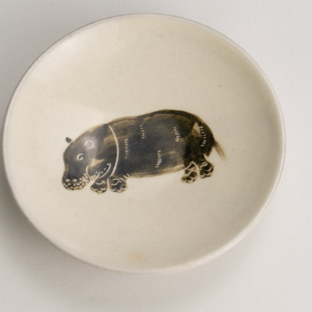 Tiny Plate - Hippo