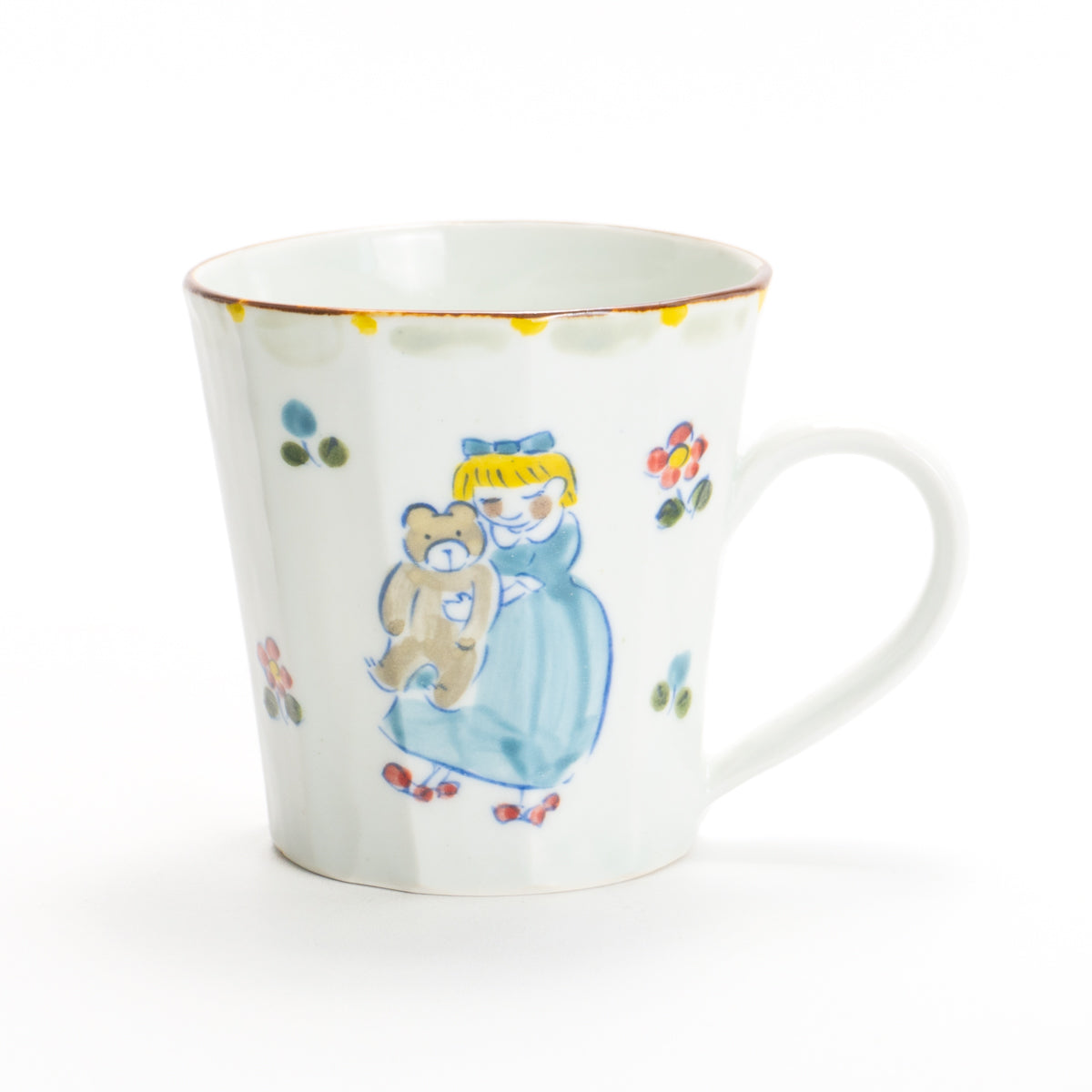 Mug -My favorite toy Blue by Tanaka-pottery