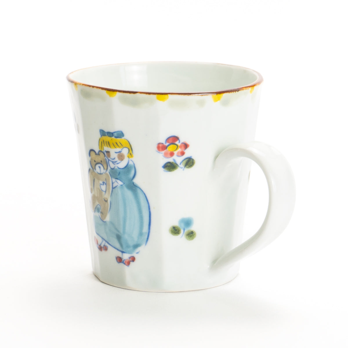 Mug -My favorite toy Blue by Tanaka-pottery