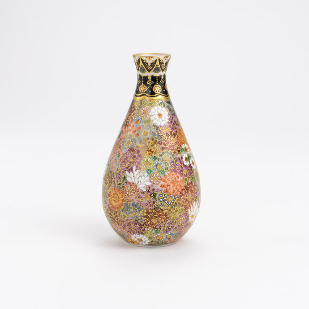 Small vase Hanasatsuma"華薩摩" All flowers