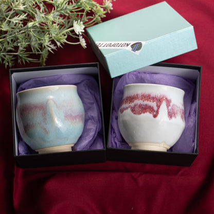 [Gift] Set of teacups, Asaka and Tsukishiro, by Izumi Ryoho