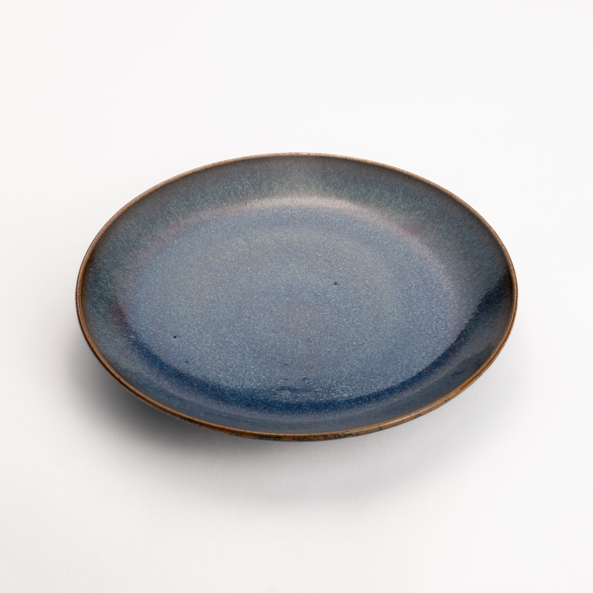  Bread plate -Kinyo"均窯" glaze by Hiroshi Nagamoto