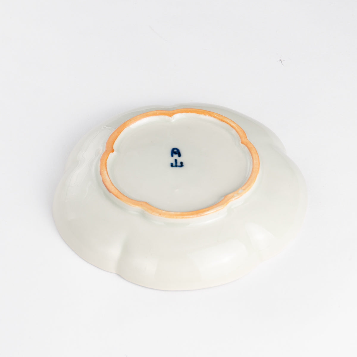 Small Plate -Blue and White Pinetree B by Nagata studio