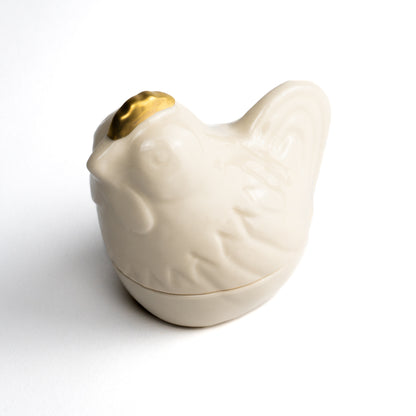 Jewelry case  - Zodiac sign, Rooster by Taihei-kiln