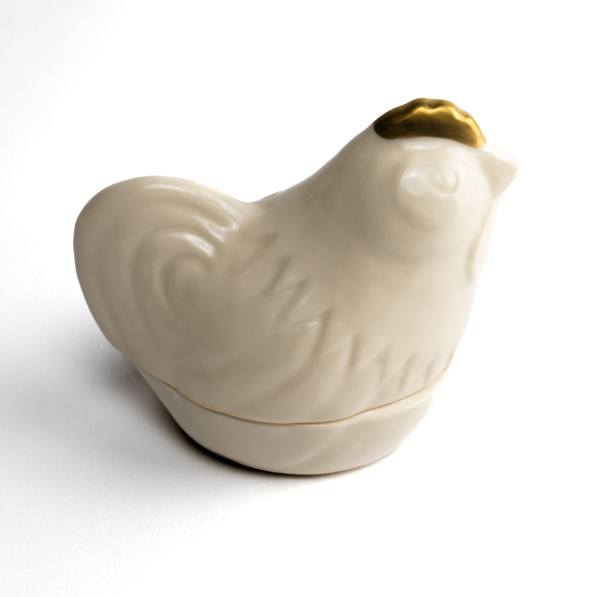 Jewelry case  - Zodiac sign, Rooster by Taihei-kiln