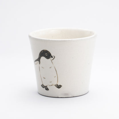 Small cup -Adelie penguin by Takunobu Sawada 