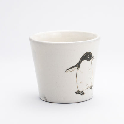 Small cup -Adelie penguin by Takunobu Sawada 