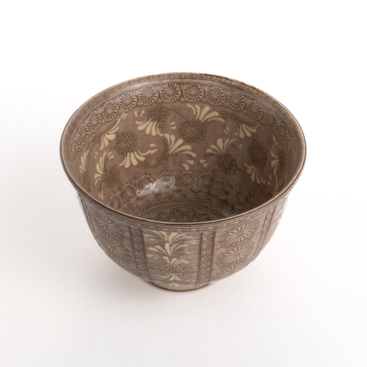 Matcha bowl, Murasaki Mishima, Torakugama 