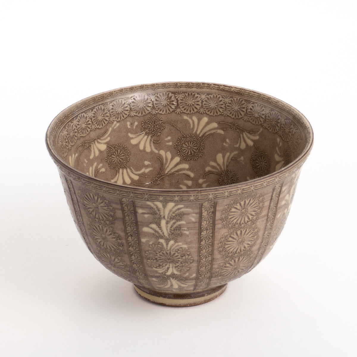 Matcha bowl, Murasaki Mishima, Torakugama 