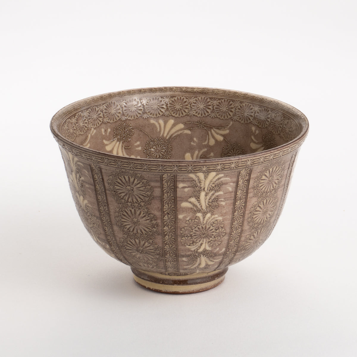 Matcha bowl, Murasaki Mishima, Torakugama 