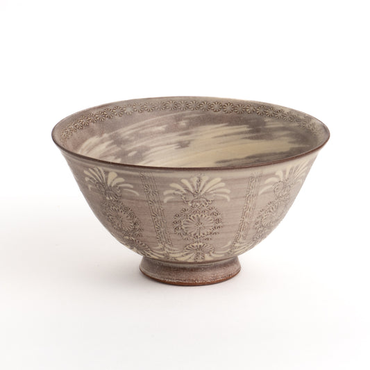 Rice bowl Purple Mishima 2A Torakugama 