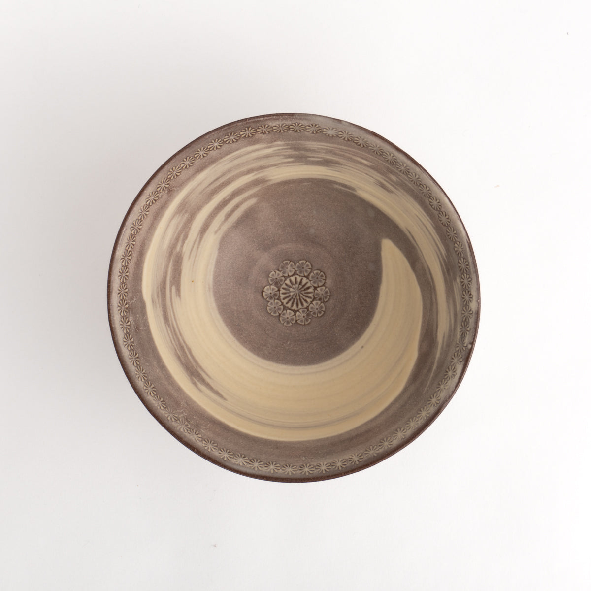 Rice bowl Purple Mishima 2A Torakugama 