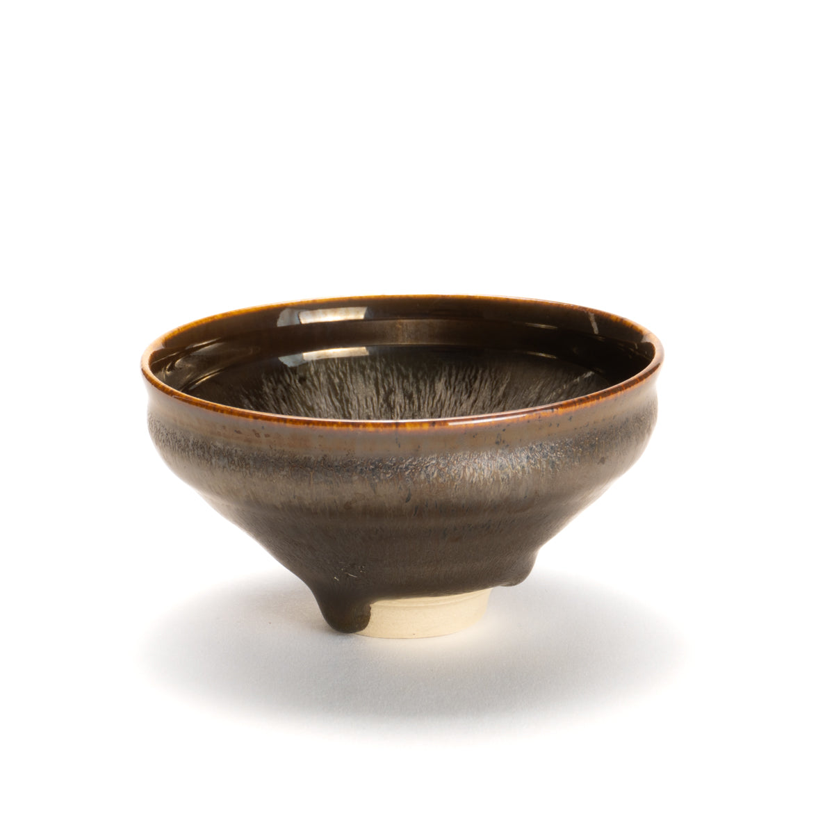 Sake cup-Gold Tenmoku"金天目" 2C by Yoshinori Izumi