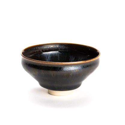 Sake cup-Gold Tenmoku"金天目"2A by Yoshinori Izumi