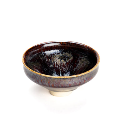 Sake cup-Kinran Tenmoku "金襴天目" by Yoshinori Izumi