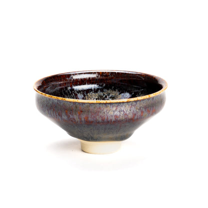 Sake cup-Kinran Tenmoku "金襴天目" by Yoshinori Izumi